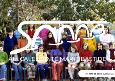 1973-1974-08-CM2 & CM1 Ste Claire